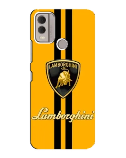 Чехол для Nokia C22 с картинкой «Lamborghini Stripe желтый» Чехол для Nokia C22 с картинкой «Lamborghini Stripe желтый»