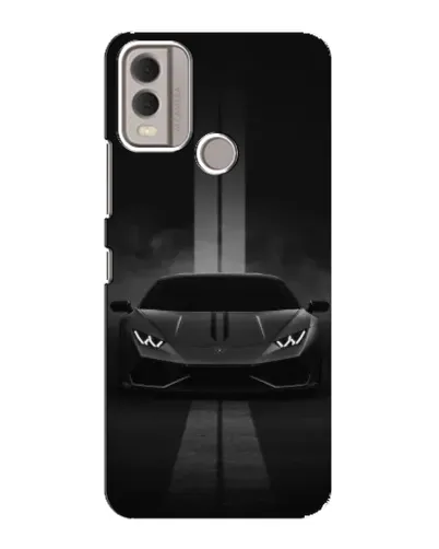 Чехол для Nokia C22 с картинкой «Lamborghini симметрия дорог» Чехол для Nokia C22 с картинкой «Lamborghini симметрия дорог»