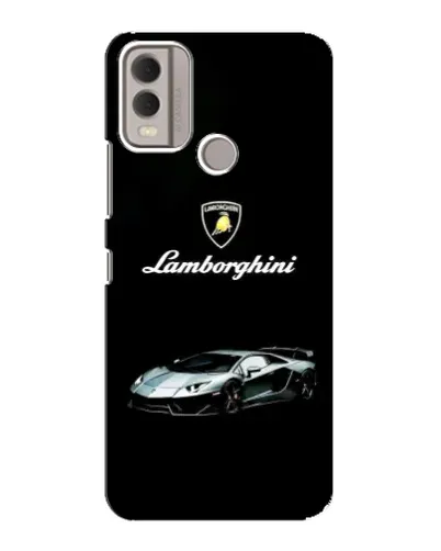 Чехол для Nokia C22 с картинкой «Логотип Lamborghini классика» Чехол для Nokia C22 с картинкой «Логотип Lamborghini классика»