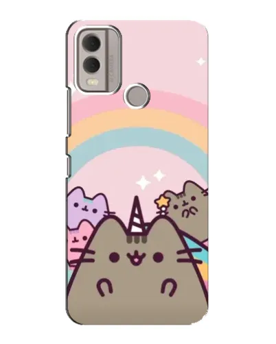 Чехол для Nokia C22 с картинкой «Единорог Pusheen» Чехол для Nokia C22 с картинкой «Единорог Pusheen»