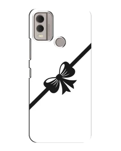 Чехол для Nokia C22 с картинкой «Диагональный бант» Чехол для Nokia C22 с картинкой «Диагональный бант»