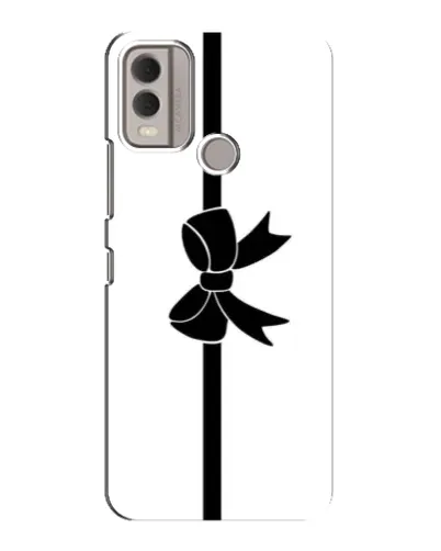 Чехол для Nokia C22 с картинкой «Вертикальный бант» Чехол для Nokia C22 с картинкой «Вертикальный бант»