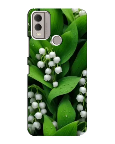 Чехол для Nokia C22 с картинкой «Ландыши в зелени» Чехол для Nokia C22 с картинкой «Ландыши в зелени»