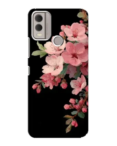 Чехол для Nokia C22 с картинкой «Розовая ветка сакуры» Чехол для Nokia C22 с картинкой «Розовая ветка сакуры»