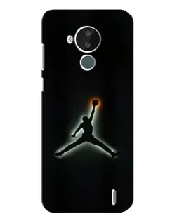 Чехол для Nokia C30 с картинкой «Jordan Gradient Logo» Чехол для Nokia C30 с картинкой «Jordan Gradient Logo»