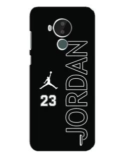 Чехол для Nokia C30 с картинкой «Jordan Vertical»