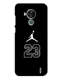 Чехол для Nokia C30 с картинкой «Jordan Flight 23»