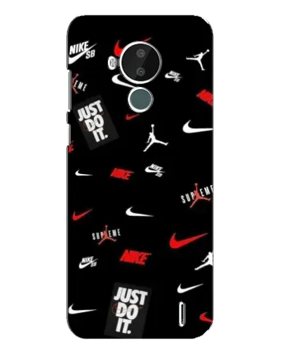 Чехол для Nokia C30 с картинкой «Nike Mix Pattern»