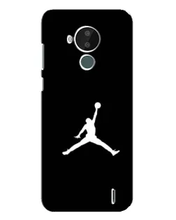 Чехол для Nokia C30 с картинкой «Jordan Silhouette»