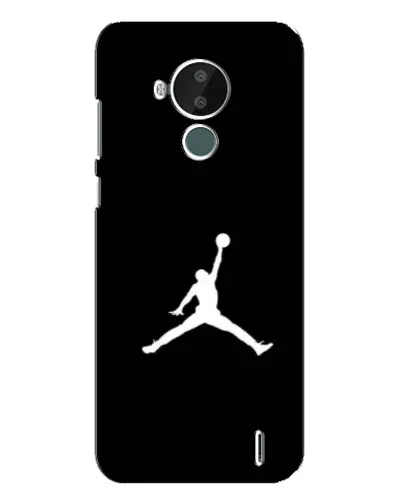 Чехол для Nokia C30 с картинкой «Jordan Silhouette»