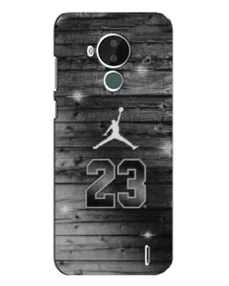 Чехол для Nokia C30 с картинкой «Jordan Carbon 23»
