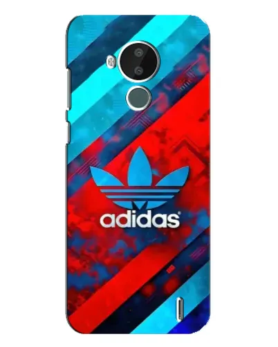 Чехол для Nokia C30 с картинкой «Абстракция Adidas» Чехол для Nokia C30 с картинкой «Абстракция Adidas»