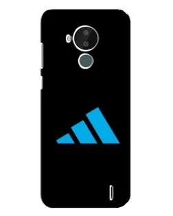 Чехол для Nokia C30 с картинкой «Adidas Cyan Logo»