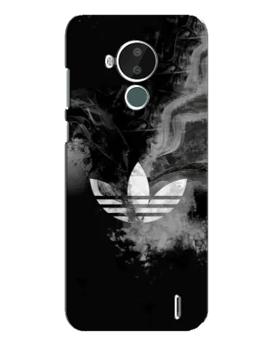 Чехол для Nokia C30 с картинкой «Абстрактный дым Adidas» Чехол для Nokia C30 с картинкой «Абстрактный дым Adidas»
