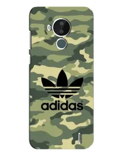 Чехол для Nokia C30 с картинкой «Милитари стиль Adidas»