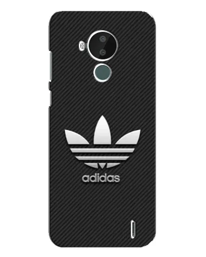Чехол для Nokia C30 с картинкой «Adidas Карбоновая текстура» Чехол для Nokia C30 с картинкой «Adidas Карбоновая текстура»
