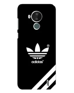 Чехол для Nokia C30 с картинкой «Adidas с диагональными полосами»