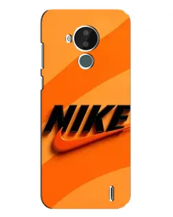 Чехол для Nokia C30 с картинкой «Оранжевый драйв Nike» Чехол для Nokia C30 с картинкой «Оранжевый драйв Nike»
