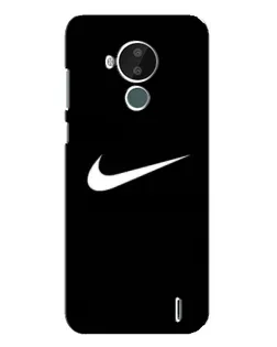 Чехол для Nokia C30 с картинкой «Минималистический Найк»