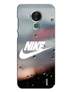 Чехол для Nokia C30 с картинкой «Nike в стиле ретро»