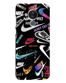 Чехол для Nokia C30 с картинкой «Nike — роскошь»