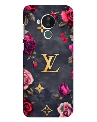 Чехол для Nokia C30 с картинкой «Цветочный Louis Vuitton» Чехол для Nokia C30 с картинкой «Цветочный Louis Vuitton»