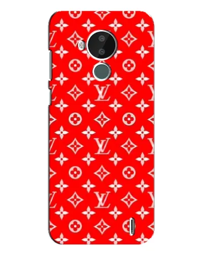 Чехол для Nokia C30 с картинкой «Яркий паттерн LV» Чехол для Nokia C30 с картинкой «Яркий паттерн LV»