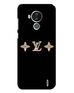 Чехол для Nokia C30 с картинкой «Louis Vuitton — минимализм»