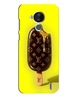 Чехол для Nokia C30 с картинкой «Мороженое от LV»