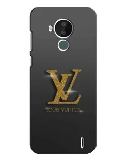 Чехол для Nokia C30 с картинкой «Градиент Louis Vuitton»