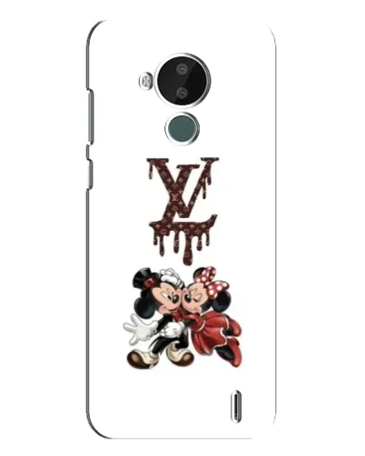 Чехол для Nokia C30 с картинкой «LV и Микки Маус» Чехол для Nokia C30 с картинкой «LV и Микки Маус»