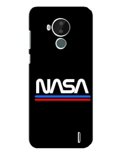 Чехол для Nokia C30 с картинкой «NASA — классика Red Blue» Чехол для Nokia C30 с картинкой «NASA — классика Red Blue»