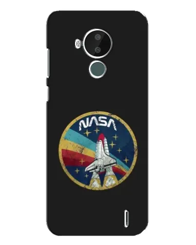 Чехол для Nokia C30 с картинкой «NASA — эмблема миссии»
