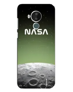 Чехол для Nokia C30 с картинкой «NASA — лунный градиент»