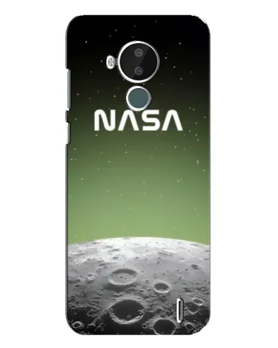 Чехол для Nokia C30 с картинкой «NASA — лунный градиент»