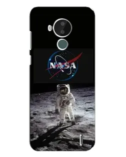 Чехол для Nokia C30 с картинкой «Астронавт на Луне»