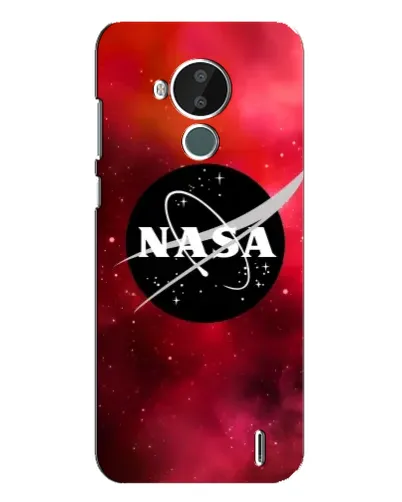 Чехол для Nokia C30 с картинкой «NASA — красная туманность»