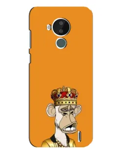 Чехол для Nokia C30 с картинкой «Золотая обезьяна Bored Ape» Чехол для Nokia C30 с картинкой «Золотая обезьяна Bored Ape»