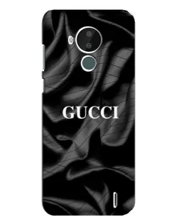 Чехол для Nokia C30 с картинкой «Gucci — шелковые волны» Чехол для Nokia C30 с картинкой «Gucci — шелковые волны»