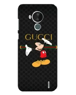 Чехол для Nokia C30 с картинкой «Микки Маус Gucci»