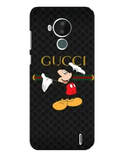 Чехол для Nokia C30 с картинкой «Микки Маус Gucci»