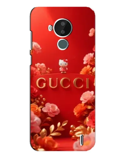Чехол для Nokia C30 с картинкой «Gucci — золотой сад»