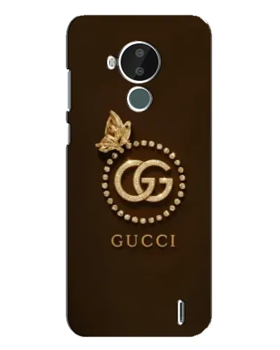 Чехол для Nokia C30 с картинкой «Gucci — золотая бабочка»