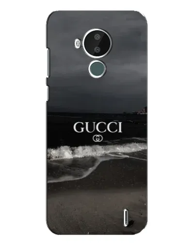 Чехол для Nokia C30 с картинкой «Gucci — морской прибой»