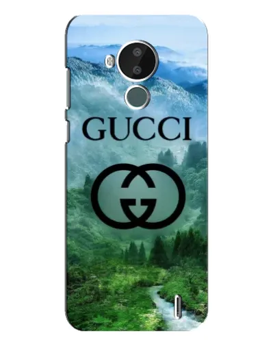 Чехол для Nokia C30 с картинкой «Gucci — горный пейзаж»