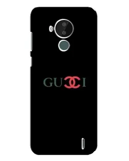 Чехол для Nokia C30 с картинкой «Gucci — красный градиент»