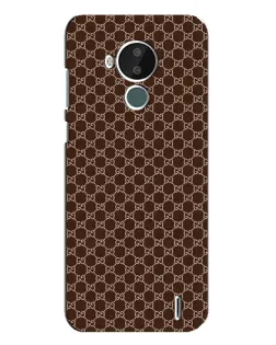 Чехол для Nokia C30 с картинкой «Gucci — шоколадная сетка» Чехол для Nokia C30 с картинкой «Gucci — шоколадная сетка»