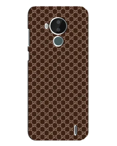 Чехол для Nokia C30 с картинкой «Gucci — шоколадная сетка» Чехол для Nokia C30 с картинкой «Gucci — шоколадная сетка»