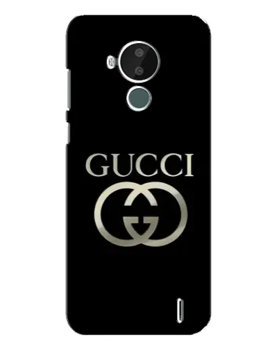 Чехол для Nokia C30 с картинкой «Gucci — золото на черном» Чехол для Nokia C30 с картинкой «Gucci — золото на черном»