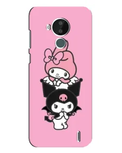 Чохол для Nokia C30 з картинкою «My Melody та Kuromi» Чохол для Nokia C30 з картинкою «My Melody та Kuromi»